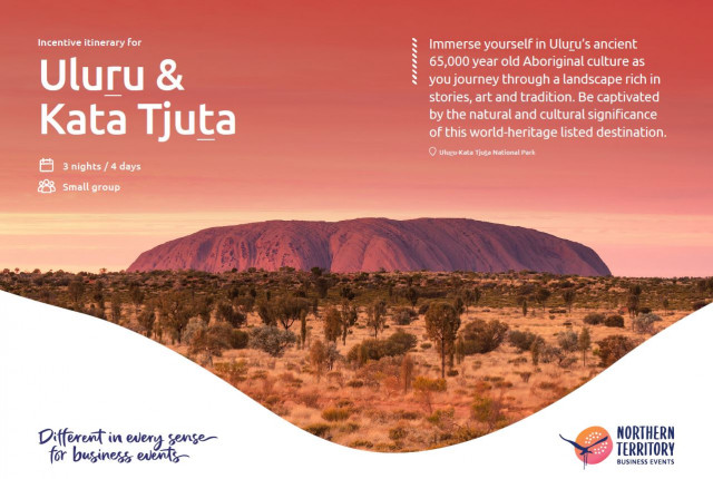 Front cover of Uluru & Kata Tjuta small group itinerary 
