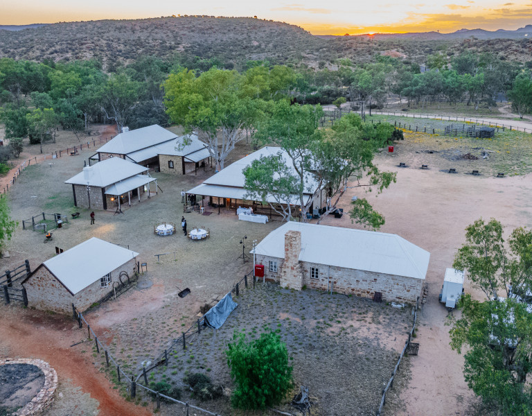 Aerial view of the Telegraph Station