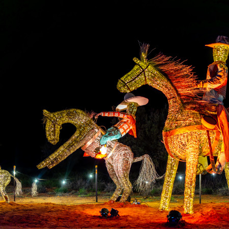 Parrtjima a Festival in light 2025 