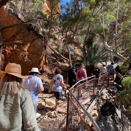 Group at Standley Chasm