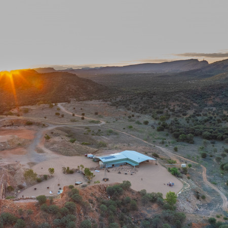 Aerial view of The Old Quarry