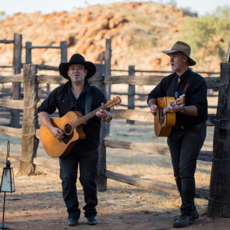 Heartbeat Band performing in Australia's Outback