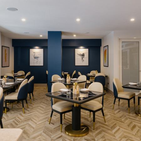 Interior of dining area