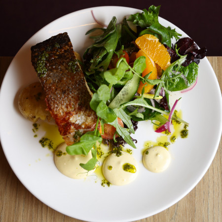 Salmon Fillet at The Cavenagh Hotel