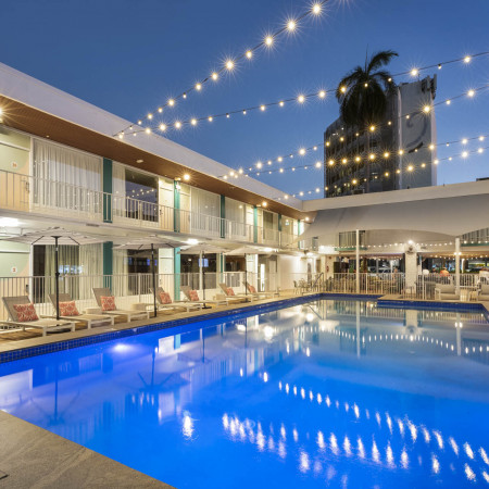 Poolside at The Cavenagh Hotel