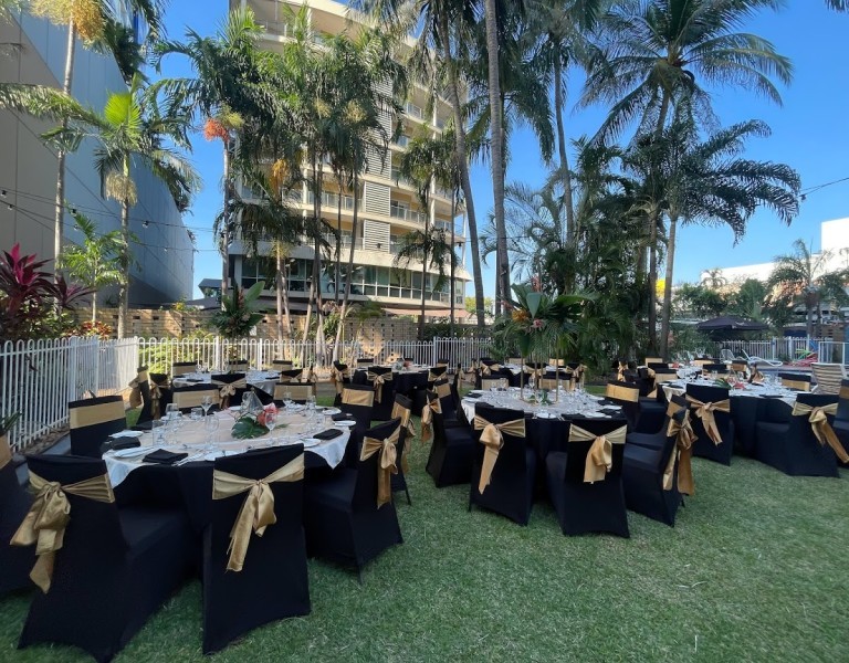 Outdoor event space at Hilton Garden Inn Darwin