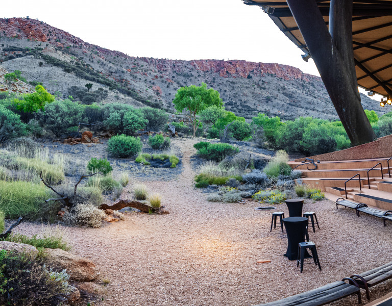 View of Alice Springs Desert Park 