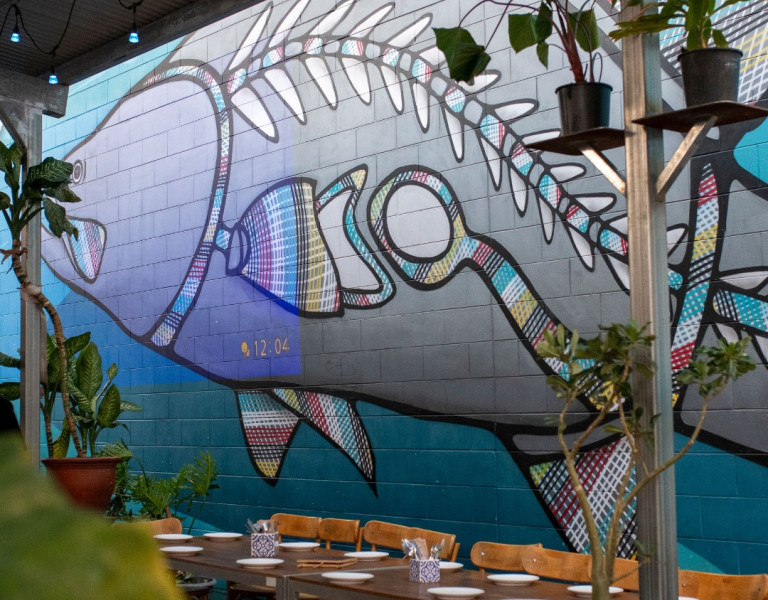 Event space at Bustard Town