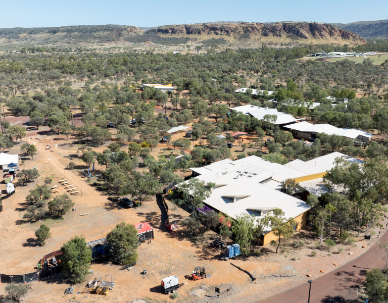 Desert Knowledge Australia Precinct aerial view