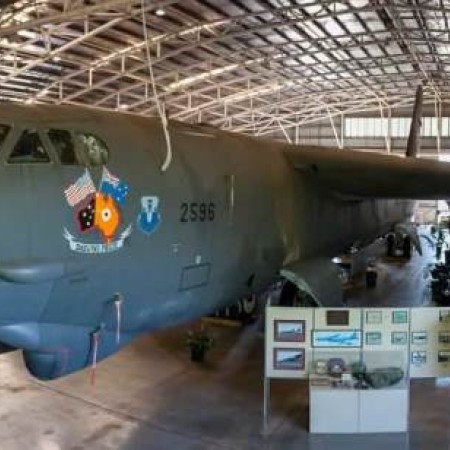 Plane in Darwin Aviation Museum 
