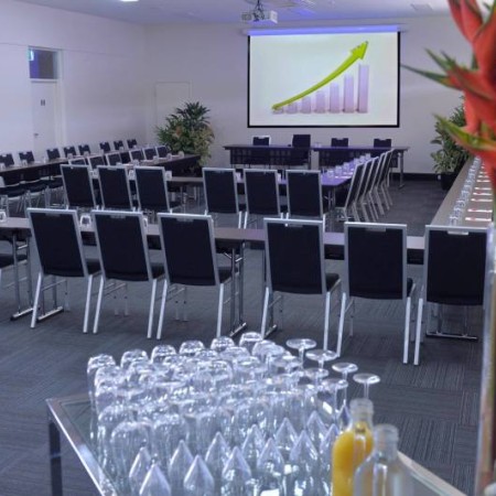 Group of chairs in function room