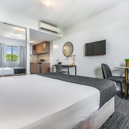 Studio room at Hudson Parap