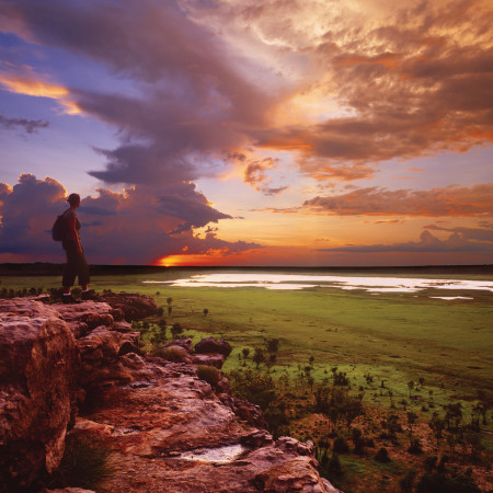 Ubirr Lookout at Sunset, Kakadu National Park 