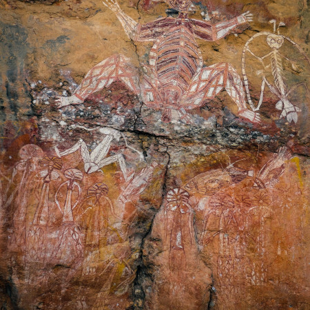 Rock Art at Kakadu National Park
