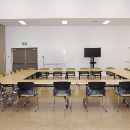meeting room in art gallery 