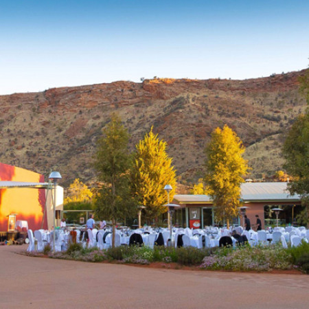 Alice Springs Desert Park Courtyard