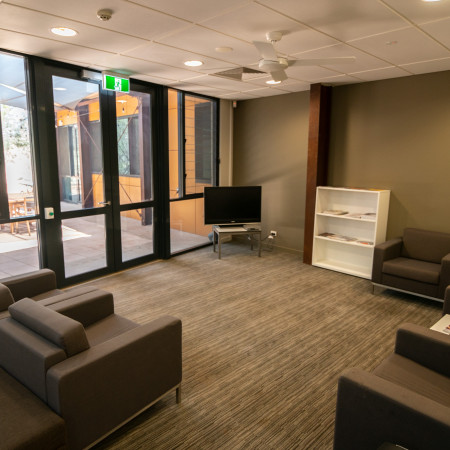 Breakout space at DKA Precinct