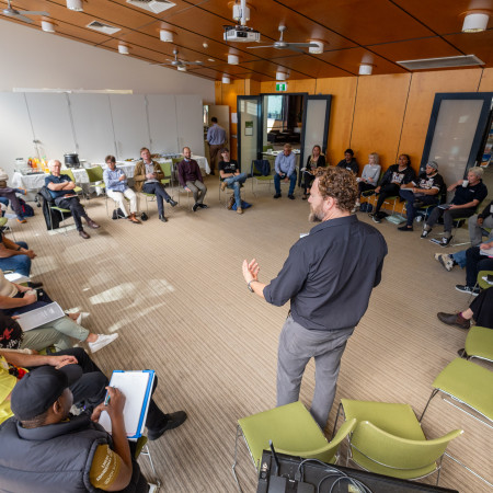 Event space at DKA precinct