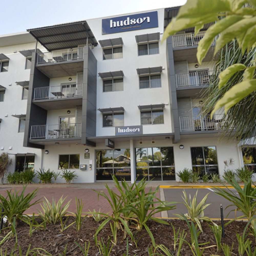 Outdoor view of Hudson Parap building 