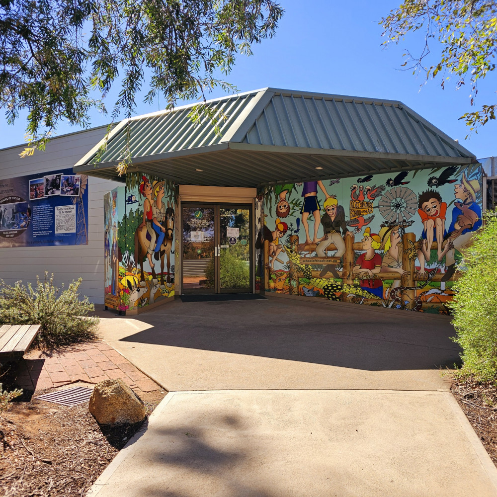 External view of Alice Springs School of the Air Visitor Centre